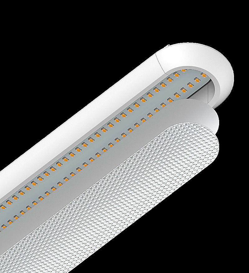 OSRAM LED with anti-glare prismatic lens