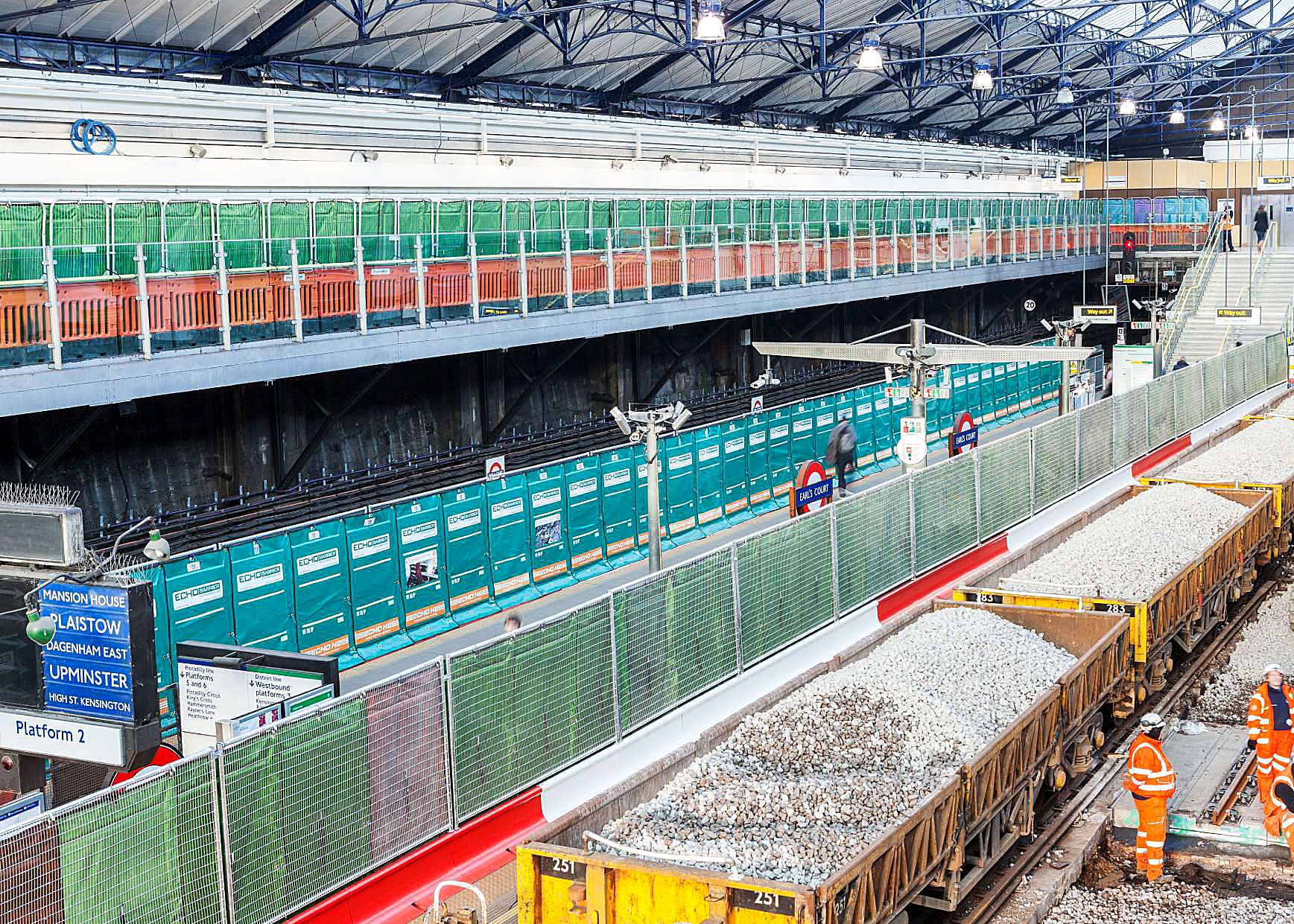 Echo Barrier on rail infrastructure project