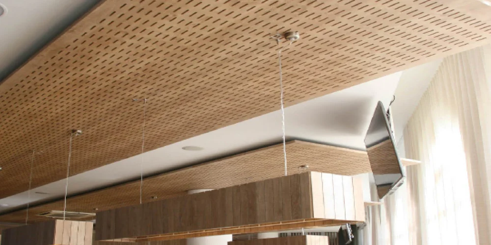 Slotted Wood Panels by Yamamah Smart Saudi Arabia