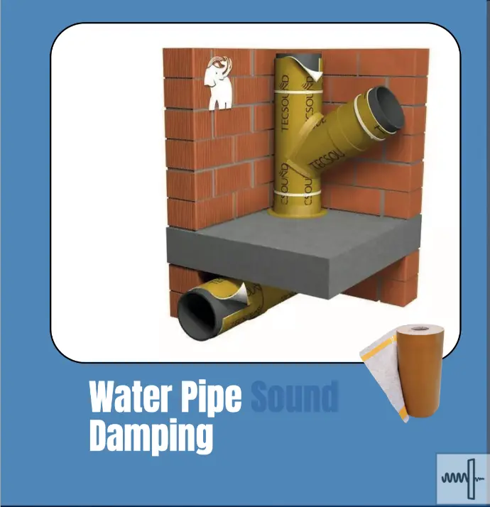 Water pipe sound damping insulation wrap to eliminate plumbing noise in residential and commercial buildings — Yamamah Smart