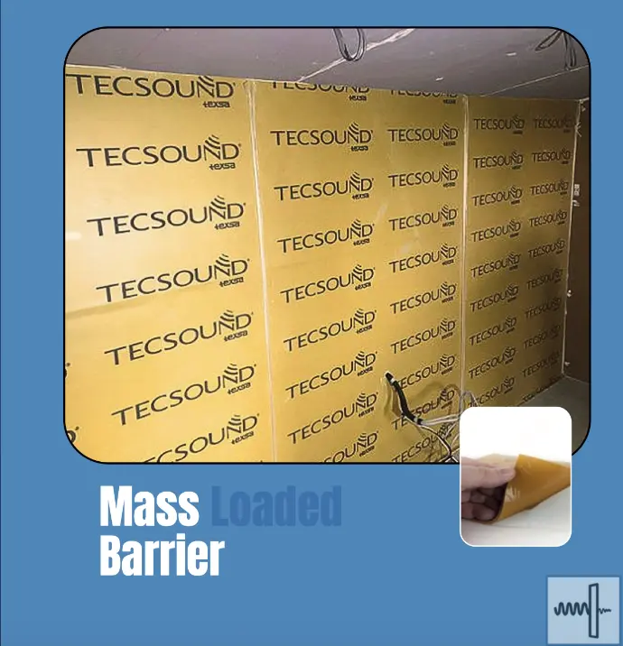 Mass Loaded Barrier MLB industrial sound insulation sheet for heavy walls — Yamamah Smart Riyadh