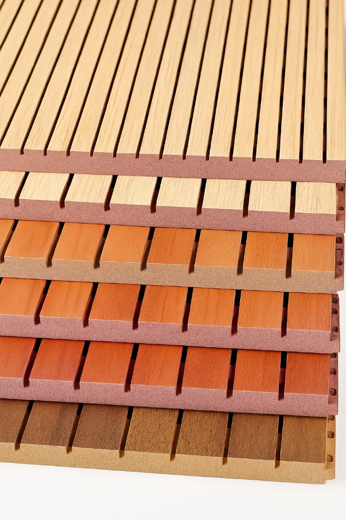 Grooved Wood Panels by Yamamah Smart Saudi Arabia