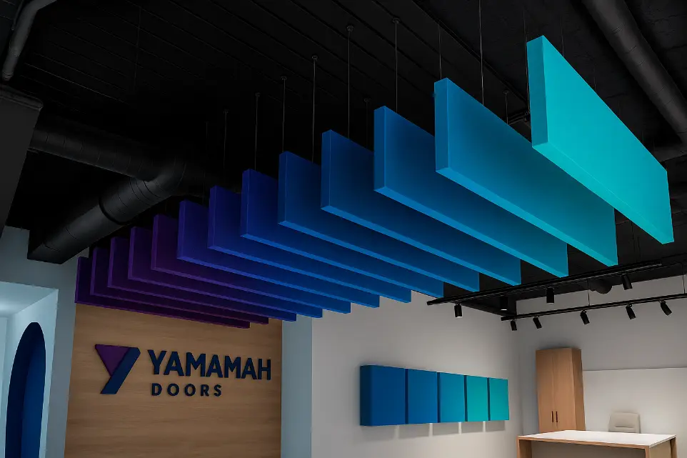 Acoustic Fabric Baffles