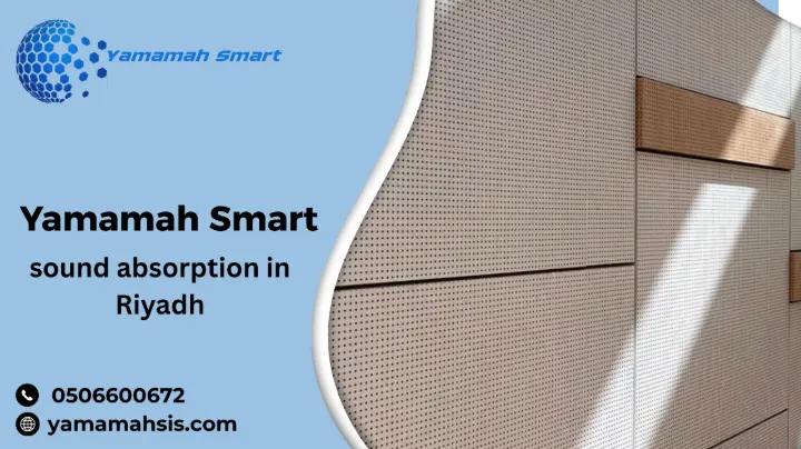 sound absorption in Riyadh