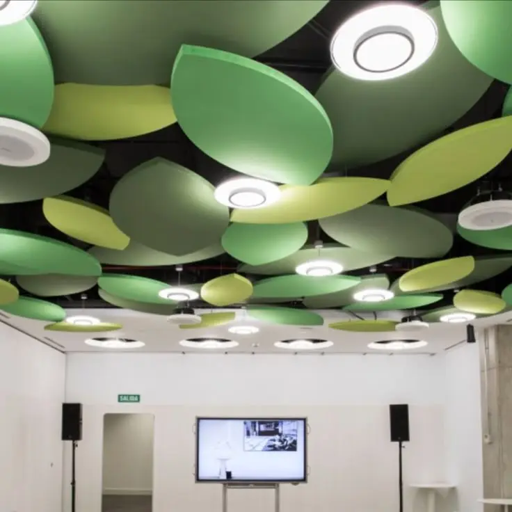 Acoustic Fabric Ceiling Tiles
