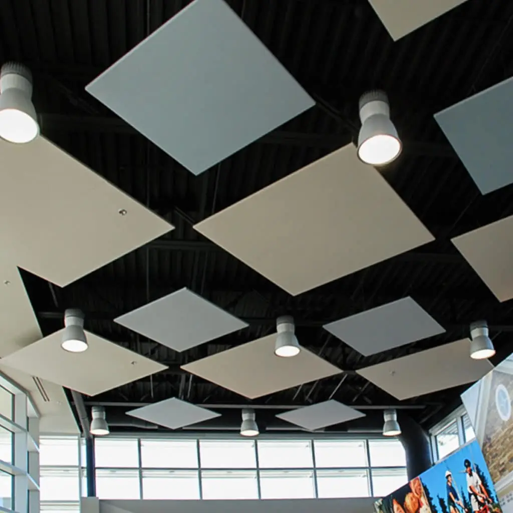 Acoustic Fabric Ceiling Tiles