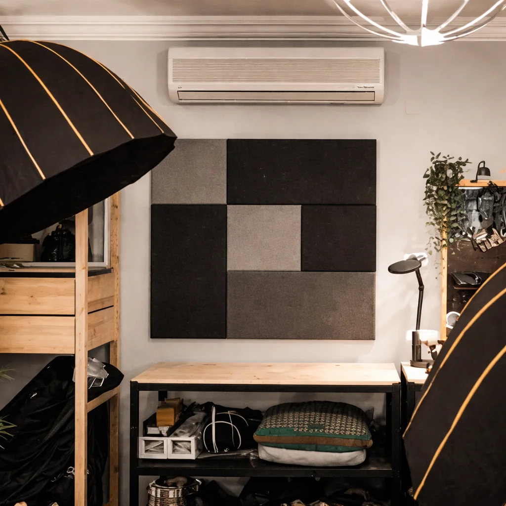 Dark Mondrian Studio Booth