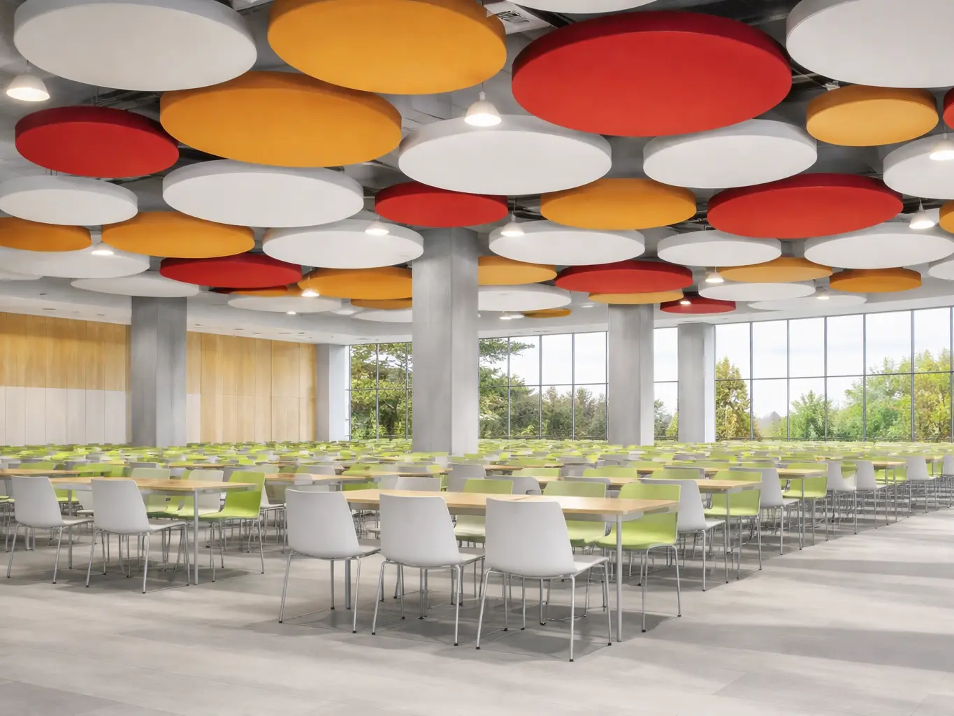 Acoustic Clouds and Rafts by Yamamah Smart Saudi Arabia