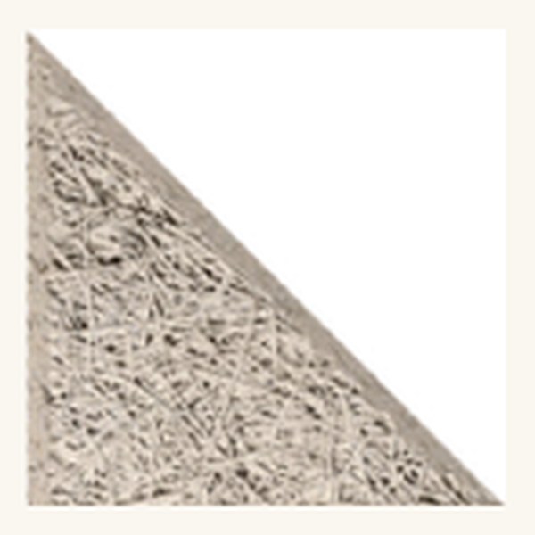 Wood wool acoustic panel — مثلث shape