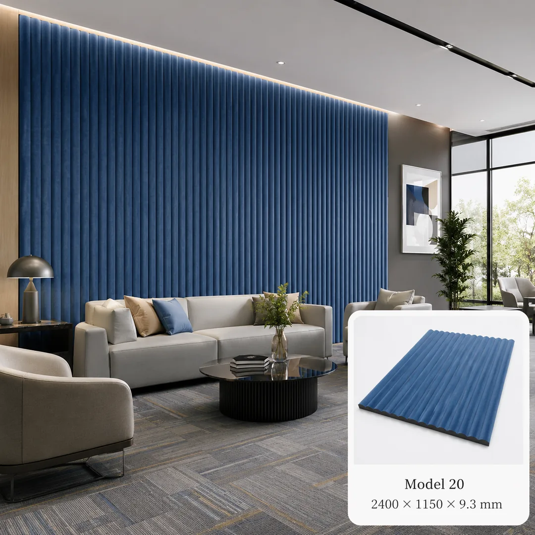 Corrugation Board 2 3D acoustic piece