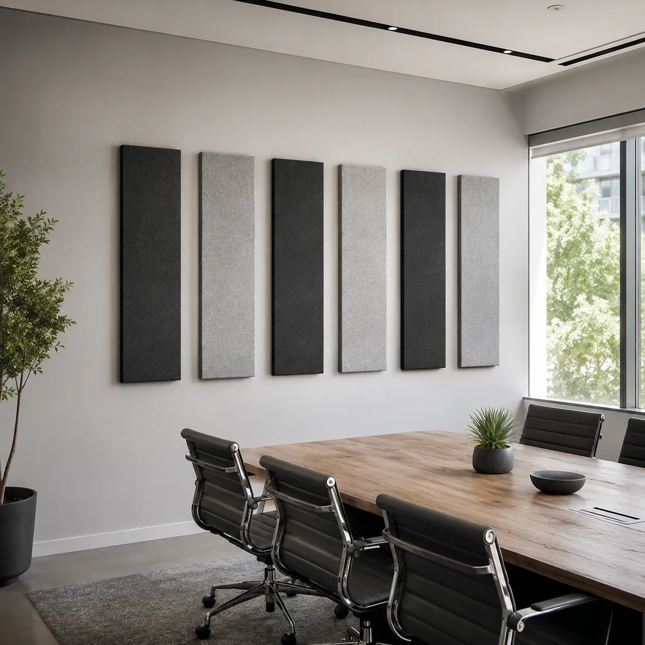 Vertical Strip Wall