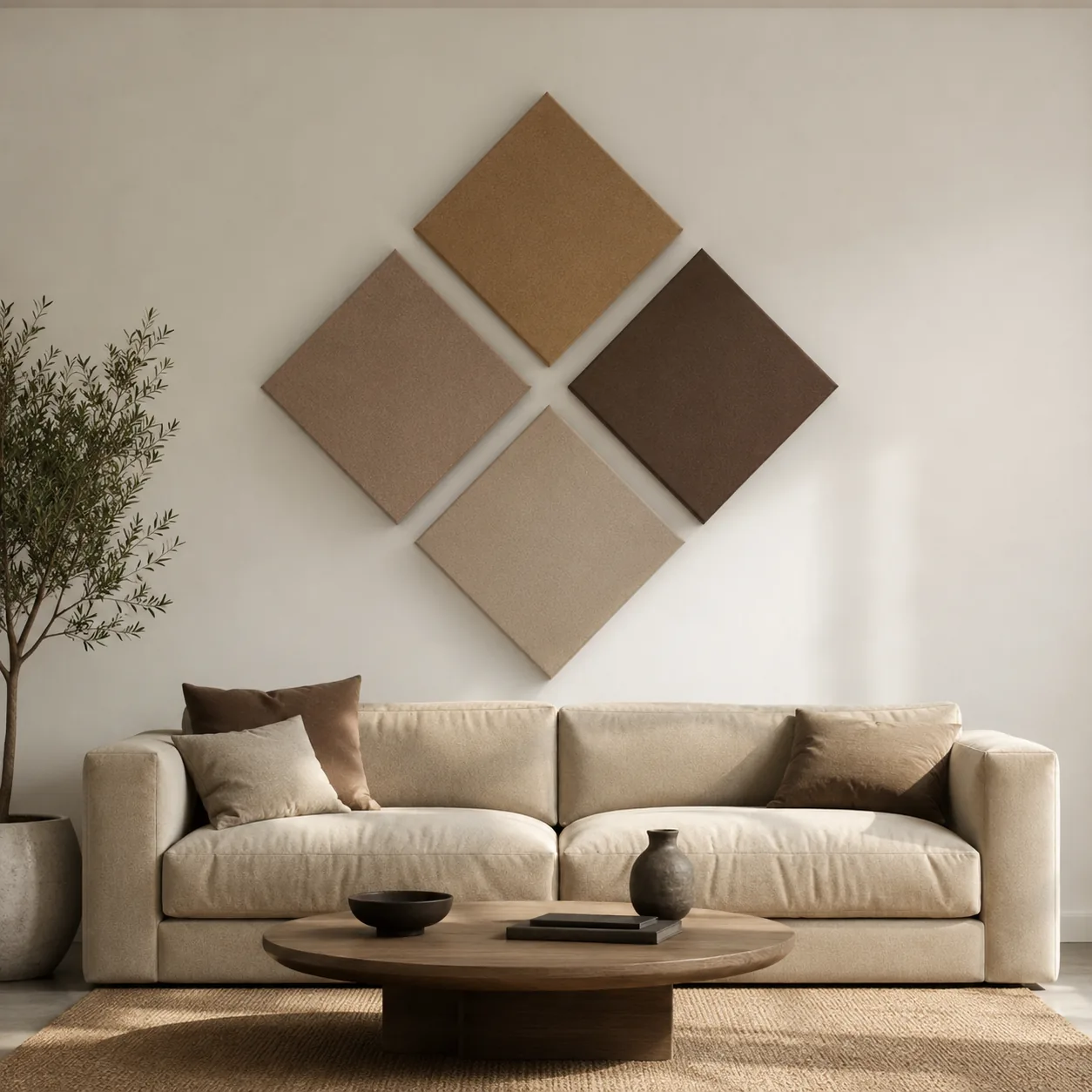 Diamond Pattern Living
