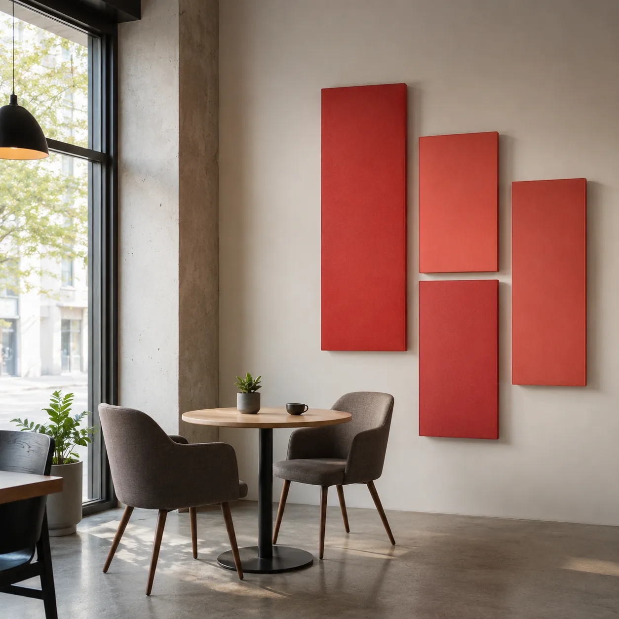 Red Vertical Cafe