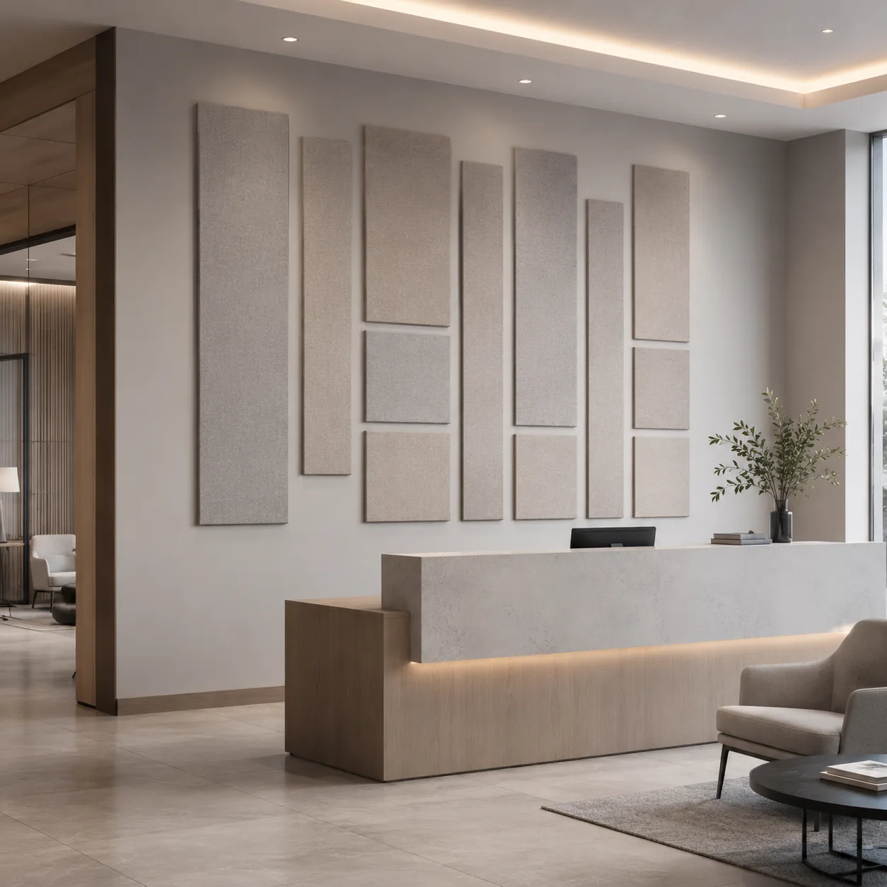 Cream Vertical Reception