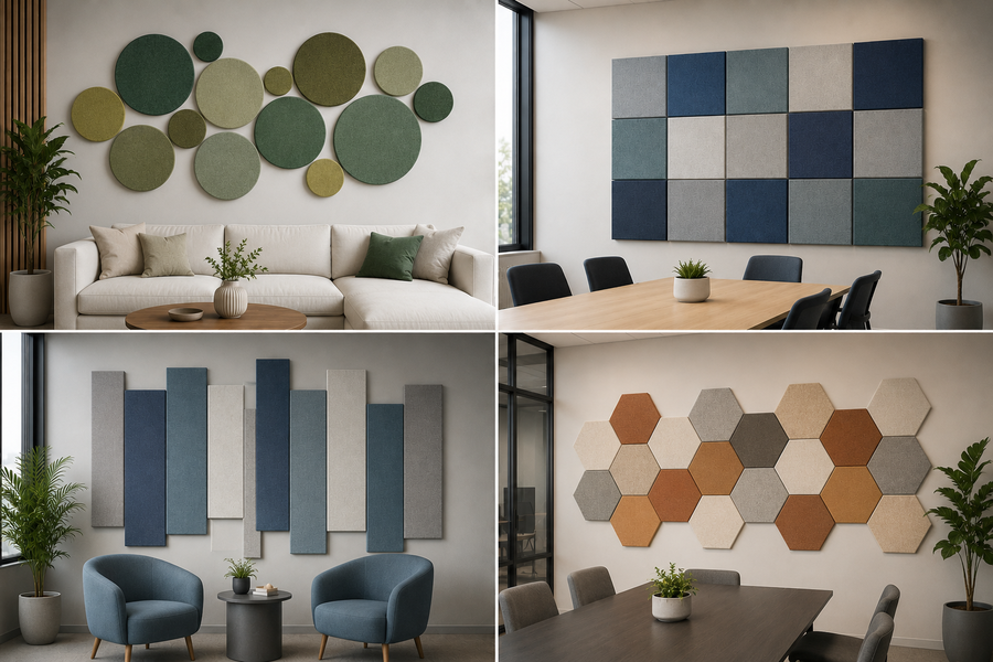 Multi-shape applications — circles, squares, rectangles and hexagons