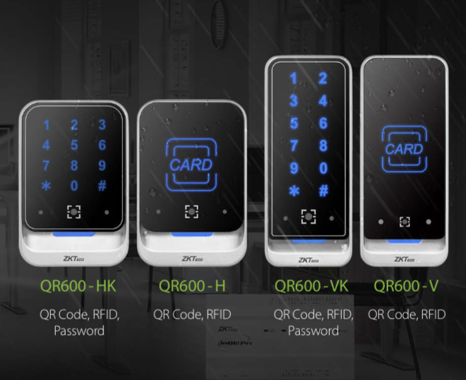 ZK-QR600VK QR code and RFID card readers 