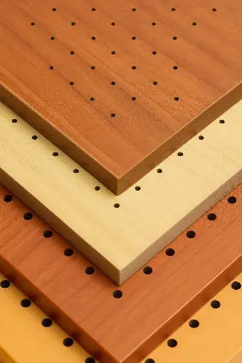 Perforated Wood Panels 